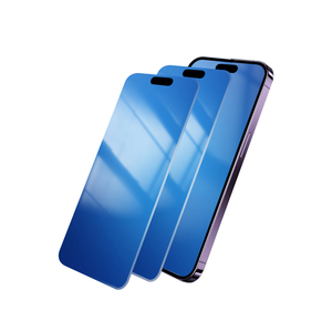 Protecteur d'écran miroir de confidentialité pour téléphone portable en gros 28 degrés verre trempé anti-rayures anti-espions pour <span class=keywords><strong>iPhone</strong></span> 14 15 16 17 Pro - Product Image 1