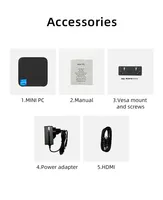 Nouveau Mini PC T9 Plus Intel Alder Lake 12e Génération N95 N100 (Jusqu'à 3.4GHz) pour Gaming et Affaires, 4K UHD, Double WiFi, Windows 11