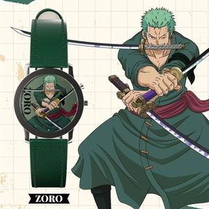 Nuevo 2026, 100% Auténtico, Set de 9 Piezas de Relojes de Pulsera de la <span class=keywords><strong>Serie</strong></span> One Piece, Reloj de Anime Japonés, Caja Sorpresa Decorativa, Juguetes de <span class=keywords><strong>Luffy</strong></span> y Nami - Product Image 4