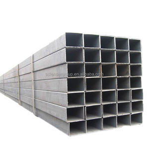 Poste de valla de Metal de sección hueca Rectangular de alta calidad Tubo cuadrado de acero galvanizado de alta calidad - Product Image 2