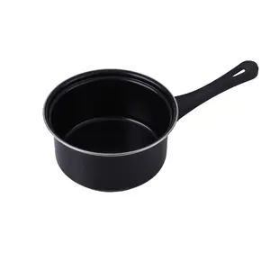 Home Kitchen Cookware Non-stick Carbon Steel Cookware Of Sauce Pan Mini Sauce Pot With Plastic Handle