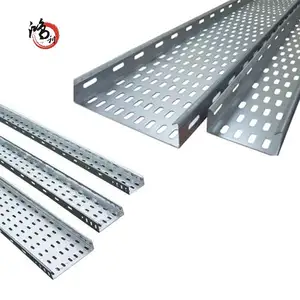 100mm 900mm Perforated Stainless Steel Hot Dip Galvanized Steel Cable Tray And Trunking