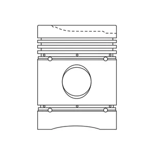 Pistón de motor DS50 DS80, 13216-1050, 13216-1050B, 132161050B, 132161050-13101, 87725-13101, 87720-13101, 87303-13101, 87306-13101, 87312