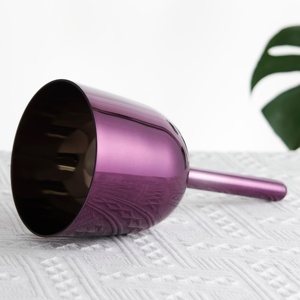 Ensemble de bols chantants en cristal bol à poignée instruments de percussion bols sonores chakra méditation yoga <span class=keywords><strong>guérison</strong></span> sonore 432hz 440hz - Product Image 2