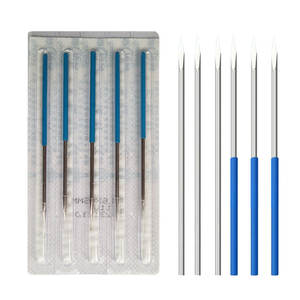 Aiguille à trois bords indolore petite taille papier de dialyse emballage 100 pièces aiguille prismatique de saignée - Product Image 5
