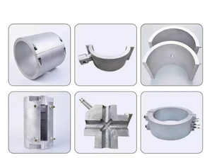 Élément chauffant en bande en aluminium moulé sous pression 380V/415V 2KW, refroidissement eau-air, économie d'énergie pour usage en construction - Product Image 2