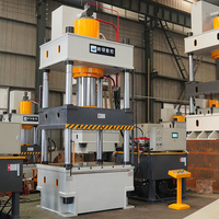 315 tonnes couvercle de trou d'homme en résine à quatre colonnes presse à chaud moulage presse hydraulique SMC BMC fibre de carbone FRP machine en matériau composite