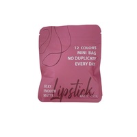 Ensemble de 12 rouges à lèvres en capsule, naturels, longue tenue, non tachants, mini rouges à lèvres mats, transfrontalier