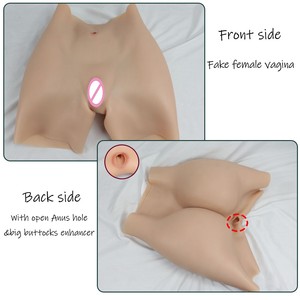 कृत्रिम सिलिकॉन Crossdresser नकली लड़की योनि के लिए जाँघिया पहनने योग्य आदमी बड़ा कूल्हों और बट के साथ गद्देदार ट्रांसजेंडर - Product Image 5