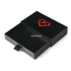 Custom Gold Foil Logo Slide Out Drawer <b>Gift</b> <b>Box</b> Handmade Rigid Paper Luxury Packaging <b>Box</b> for Jewelry and <b>Gifts</b> - Product Image 1