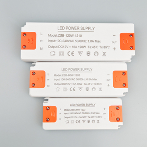 Hot Bán Duy Nhất Đầu Ra <span class=keywords><strong>LED</strong></span> Sọc Cung Cấp Chiếu Sáng Biến Áp Điều Khiển 220V 12V/24V AC-DC Năng Lượng Đèn Nhựa Trường Hợp Nhẹ Lũ Lụt Đèn - Product Image 3