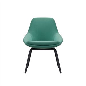 Fauteuil de salon rembourré de style nordique moderne, fauteuil contemporain en tissu pour la maison, le bureau et la réception des invités - Product Image 1