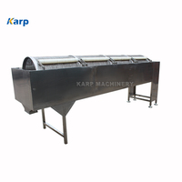Tamis à tambour de compost BSF Larves de vers de farine Tamis rotatif Machine à tamis