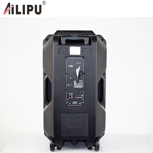 Altavoz carrito <span class=keywords><strong>de</strong></span> <span class=keywords><strong>15</strong></span> pulgadas con molde propio personalizado con pantalla LCD karaoke fiesta DJ altavoces sistema <span class=keywords><strong>de</strong></span> audio sonido potente altavoz - Product Image 4