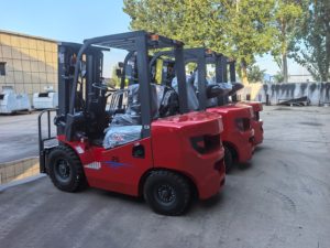 2,5-Tonnen 2,5t Diesel-Gabelstapler 3m 4,5m 4500mm Triplex Vollfreier Mast Gabelstapler mit Seitlicher Gabelbewegung - Product Image 5