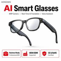 Gafas Inteligentes OEM con Doble Cámara, Asistente IA, Traducción en Tiempo Real, Video 1080P, Control Táctil, Marco Metálico, Resistencia al Agua IP67, Magnéticas