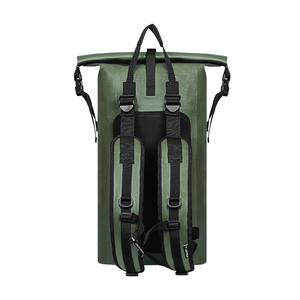Custom Logo <b>PVC</b> Waterproof Dry Bag Heavy Duty Roll <b>Top</b> Buckle Closure Floating Sailing Surfing 25L Outdoor Sport Backpack - Product Image 3