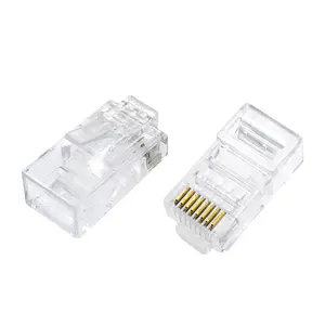 UTP Cat5 Cat6 8P8C Rj45 Plug Network Connector Crystal Head for network cable