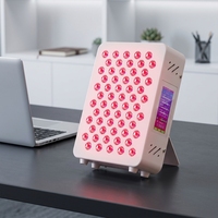 Système de luminothérapie LED commercial, panneau haute densité de puissance 3W, certifié sans EMF, appareil portable de soin du visage, version US pour bureau