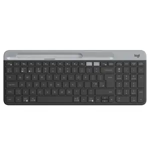 Sıcak satış Logitech K580 çift modlu kablosuz klavye taşınabilir ince ve hafif çok aygıtlı ofis klavye PC Tablet için dizüstü bilgisayar