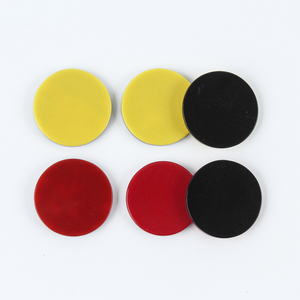 Jetons de poker en plastique personnalisés, pièces de monnaie à personnaliser, impression vierge - Product Image 1