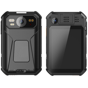 Mini caméra corporelle 4G avec GPS et WiFi, diffusion en direct, caméra portable avec écran tactile pour le personnel de première ligne - Product Image 1