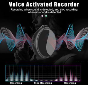 Grabadora de Voz QZT Q39 en Forma de Collar, 35 Horas de Grabación Continua, Dispositivo de Grabación de Voz, 30 Días de Autonomía en Espera, Mini Grabadora de Voz - Product Image 6
