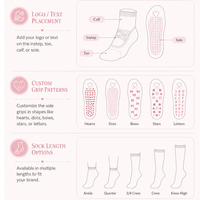 Chaussettes de yoga à tube court avec logo personnalisé, antidérapantes en silicone, pour la danse, le sport, le Pilates et le fitness en intérieur pour femmes