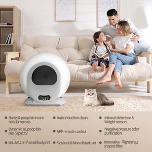 Toilette automatique pour chat <span class=keywords><strong>bac</strong></span> <span class=keywords><strong>à</strong></span> litière autonettoyant intelligent <span class=keywords><strong>bac</strong></span> <span class=keywords><strong>à</strong></span> <span class=keywords><strong>sable</strong></span> automatique pour chats - Product Image 6