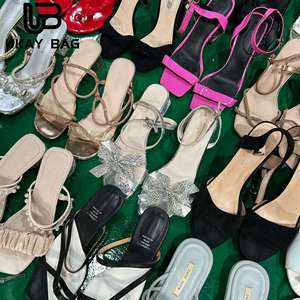 Sandalias de Tacón S14 para Verano, Precio Económico, Venta al por Mayor, Suela de PVC, Sandalias Planas Mixtas, Sandalias de Plataforma para Verano - Product Image 4