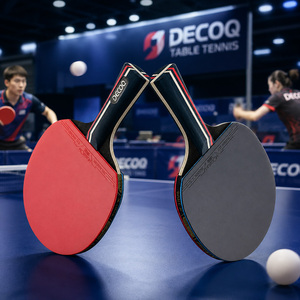 <span class=keywords><strong>Raquette</strong></span> de tennis de table personnalisée en bois, ensemble de raquettes de <span class=keywords><strong>ping</strong></span>-<span class=keywords><strong>pong</strong></span> de <span class=keywords><strong>bonne</strong></span> qualité, manche long - Product Image 2