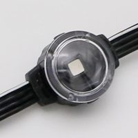 Vente en gros 20mm RGBW LED Pixel Light pour les façades de bâtiment Corps en PVC étanche IP68 évalué pour les hôtels