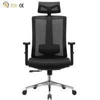 Nouvelle Chaise de Bureau avec Structure en Plastique et Base Chromée - Usage Commercial