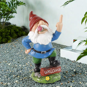 Jinhuoba חם מכירות שרקים עשן ננס סיגר עם פסל אצבע באמצע פסל קישוט חיצוני קישוטים - Product Image 3