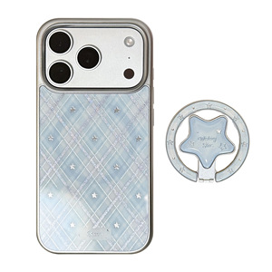 Funda para <span class=keywords><strong>iPhone</strong></span> Blue Star con Anillo Magnético, Diseño de Conejo, Antigolpes, Estética Femenina - Product Image 5