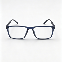 Montures de lunettes carrées vintage à monture complète, lunettes optiques classiques