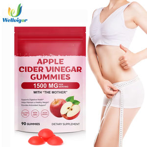 Etichetta privata 1500mg per uso adulto Premium per la perdita di peso antiossidante per la salute dell'apparato digerente supporto per l'aceto di sidro di mele - Product Image 1