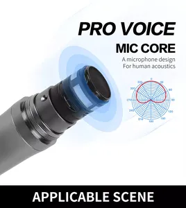 Voxfull UWM-4210 Hệ Thống Micro Không Dây UHF 4 Kênh Chuyên Nghiệp Hệ Thống Micro Không Dây Đa Năng - Product Image 6