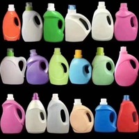 Tenue de maison styles divers multicolore 1L 2L 3L 5L grande capacité bouteille distributrice bouteille en plastique bouteille de détergent à lessive