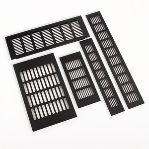 Aluminum Alloy Breathable Mesh <b>Plate</b> Kst0327 Anodized Punching Cabinet <b>Door</b> Ventilation Hardware Accessory - Product Image 1