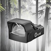CVLIFE Meilleure Vente WolfCovert Optique Pleine Taille Point Rouge Vert Produit de Tir Doctor Cut Étanche Antichoc NV Métal Tactique