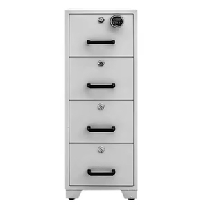 Cerradura digital electrónica XBTSAFE, archivadores <span class=keywords><strong>de</strong></span> acero <span class=keywords><strong>de</strong></span> cuatro cajones para el hogar, ignífugos y resistentes al <span class=keywords><strong>fuego</strong></span> para almacenamiento - Product Image 6