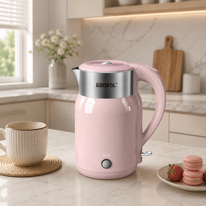<span class=keywords><strong>Bouilloire</strong></span> Électrique Portable en Promotion, Rotation à 360 Degrés, Certifiée ETL, Sans Fil, 220V, Maintien au Chaud, Colorée, pour Cuisine Domestique - Product Image 2