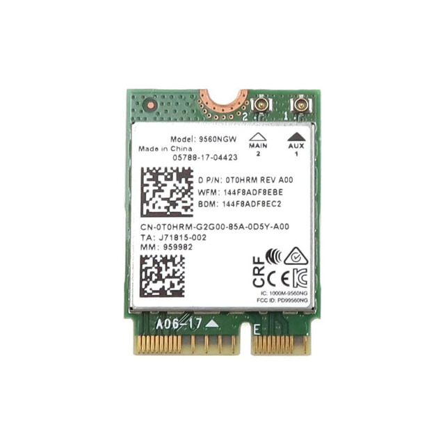 9560NGW Wireless-AC 9560 Dual Band M.2 CNVio 2230 802.11ac WLAN 1.73Gbps  5.1 WiFi Card for Intel Compatible and Laptop