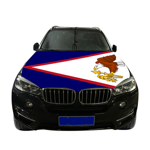 Funda para Capó de Coche con Bandera de Samoa Americana, Funda para Motor de Coche con Bandera, Funda para Capó de Motor de Coche Personalizada al por Mayor, Resistente al Desgaste y Duradera - Product Image 4