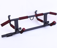 Barre de traction et de musculation multifonctionnelle réglable en acier inoxydable pour usage domestique
