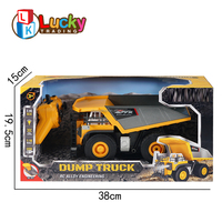 LK Toys 1:18 9CH 2.4G RC Camion benne télécommandé pour enfants débutants, véhicule d'ingénierie, camion auto-déchargeur pour enfants Z6827A