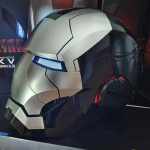 Versión Mejorada 2026 MK5 Mark5 Autoking, <span class=keywords><strong>Casco</strong></span> <span class=keywords><strong>de</strong></span> <span class=keywords><strong>Iron</strong></span> <span class=keywords><strong>Man</strong></span> con Control por Voz, <span class=keywords><strong>Automático</strong></span>, para Cosplay - Product Image 3