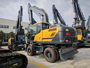 YAGUAN KAT NOUVEAU Excavatrice sur pneus Hyundai HW210 avec moteur Cummins 210w-9 21 tonnes, pelle sur pneus, certifiée CE EPA Tier 4 Euro IV HW210 - Product Image 5