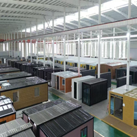 Maison conteneur extensible 20 pieds 30 pieds, maisons préfabriquées, villa de luxe 40 pieds, maison mobile pliable 3 chambres avec salle de bain et cuisine